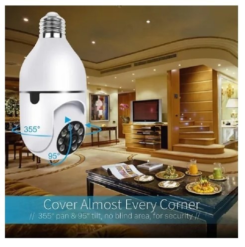 Camara Bombillo 360 Inteligente Wifi